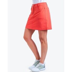 Nike Golf Tour Performance Dri-Fit Modern Rise Skort Coral Pink Women's